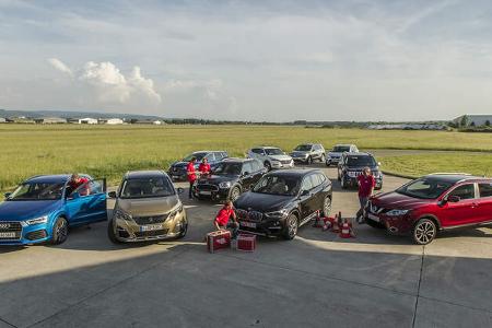 SUV Mastertest Vergleich AMS1417