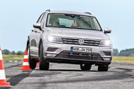 VW Tiguan SUV Vergleich AMS1417