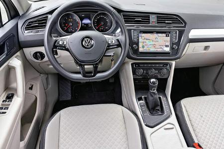 VW Tiguan SUV Vergleich AMS1417