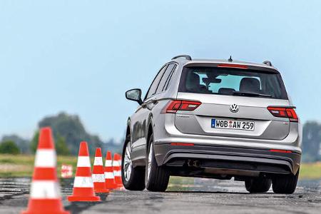 VW Tiguan SUV Vergleich AMS1417