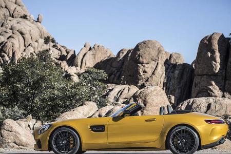 Mercedes-AMG GT C Roadster Seitelinie