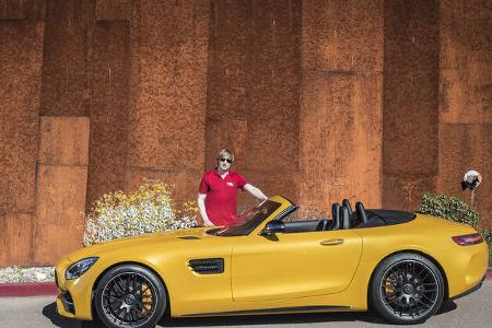Mercedes-AMG GT C Roadster mit Marcus Peters