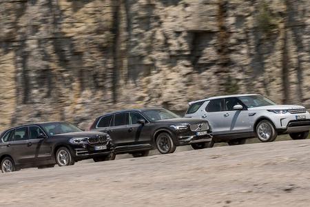 BMW X5, Land Rover Discovery, Volvo XC 90, AMS1517