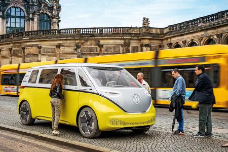 VW I.D. BUZZ, Impression, Außenansicht VW I.D. BUZZ, Impression, Außenansicht