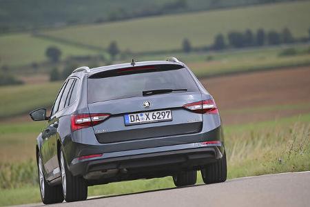 Skoda Superb Combi, Exterieur