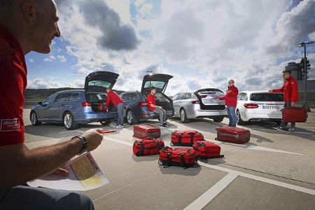 Mercedes C-Klasse T-Modell, Opel Insignia Sports Tourer, Skoda Superb Combi, VW Passat Variant, Exterieur