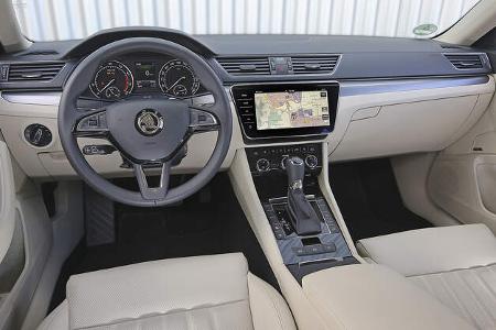 Skoda Superb Combi, Interieur