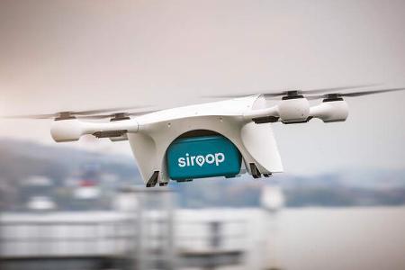 Mercedes Vans and Drones Pilotprojekt Zürich 2017