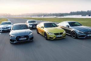 Großer Test der Power-Coupés