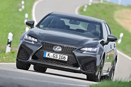 spa 10/2017 Vergleichstest Audi S6, BMW M550i, Lexus GS F, Porsche Panamera 4S
