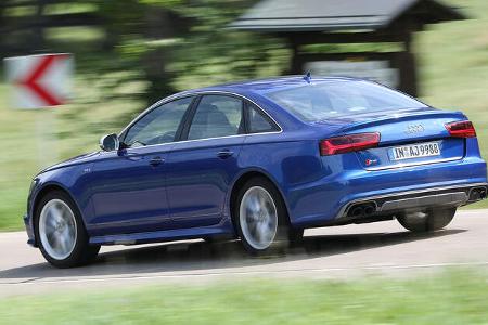 spa 10/2017 Vergleichstest Audi S6, BMW M550i, Lexus GS F, Porsche Panamera 4S
