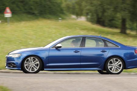 spa 10/2017 Vergleichstest Audi S6, BMW M550i, Lexus GS F, Porsche Panamera 4S