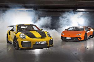 Lamborghini Huracán Performante, Porsche 911 GT2 RS, Exterieur