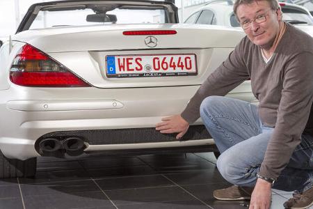 Mercedes SL 55 AMG, Exterieur