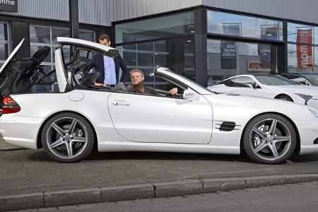 Mercedes SL 55 AMG, Exterieur, Verdeck