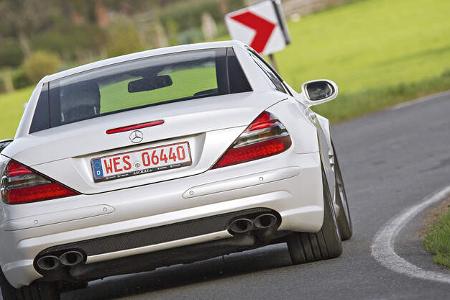 Mercedes SL 55 AMG, Exterieur