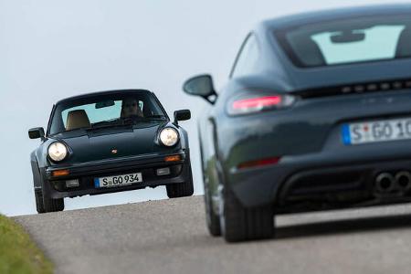Porsche 911 Turbo 3.3 - Porsche 718 Cayman - Sportwagen Porsche 911 Turbo 3.3 - Porsche 718 Cayman - Sportwagen