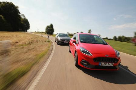 Ford Fiesta ST, VW Polo GTI, Exterieur Ford Fiesta ST, VW Polo GTI, Exterieur