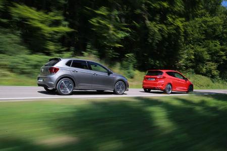 Ford Fiesta ST, VW Polo GTI, Exterieur