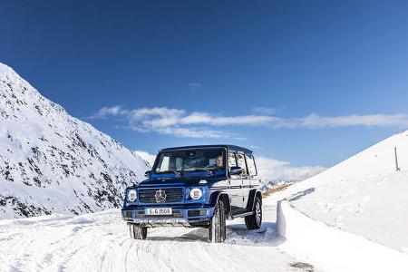 Mercedes G 350 d Fahrbericht Hochgurgl / Timmelsjoch Winter 2018 Mercedes G 350 d Fahrbericht Hochgurgl / Timmelsjoch Winter 2018