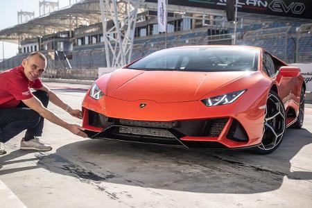 Lamborghini Huracan Evo, Front