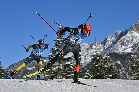 Zweiter im Massenstart: Riethmüller holt erstes Karrierepodest Zweiter im Massenstart: Riethmüller holt erstes Karrierepodest