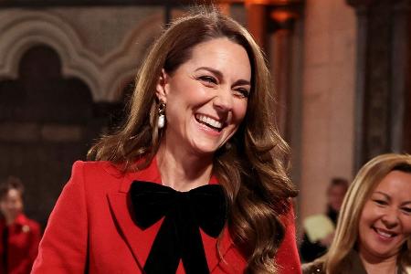 Weihnachtskonzert im Fernsehen: Kate zeichnet Videobotschaft dafür auf Weihnachtskonzert im Fernsehen: Kate zeichnet Videobotschaft dafür auf