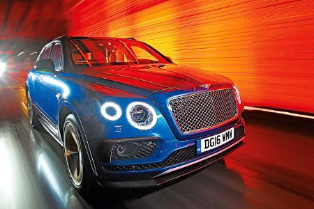 Bentley Bentayga, Frontansicht