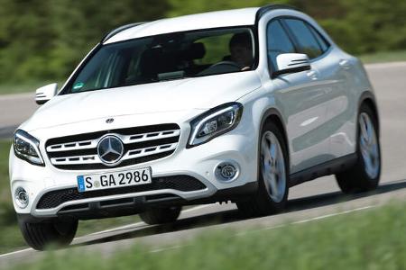 Mercedes GLA 220 4Matic, Frontansicht