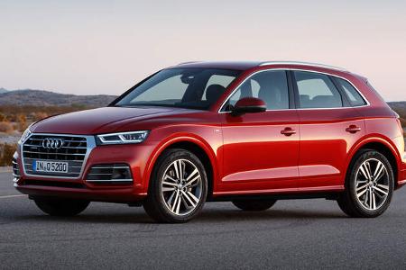 Audi Q5, Frontansicht