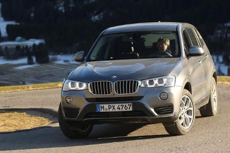 BMW X3 xDrive 28i, Frontansicht