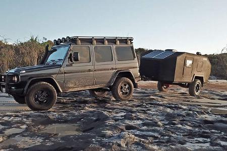 Bruder EXP-4 Offroad-Caravan / GelŠnde-Wohnwagen Australien