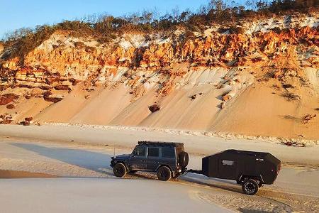Bruder EXP-4 Offroad-Caravan / GelŠnde-Wohnwagen Australien
