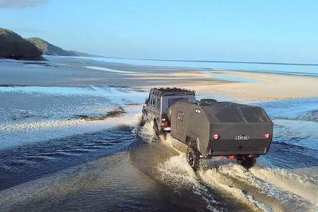 Bruder EXP-4 Offroad-Caravan / GelŠnde-Wohnwagen Australien