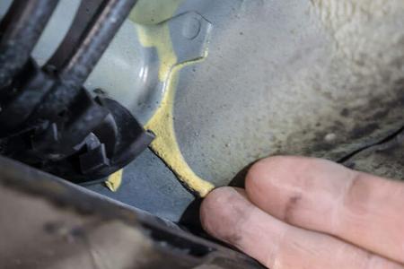 Opel Corsa, Unterbodenversiegelung