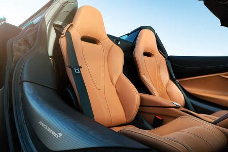 McLaren 720S Spider, Interieur