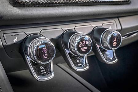 Audi R8 V10 Performance, Klimabedienteil