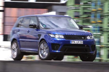 Range Rover Sport SVR, Frontansicht