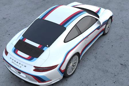 Porsche Folierung Second Skin