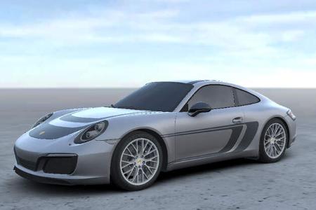 Porsche Folierung Second Skin