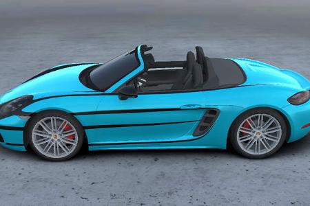Porsche Folierung Second Skin