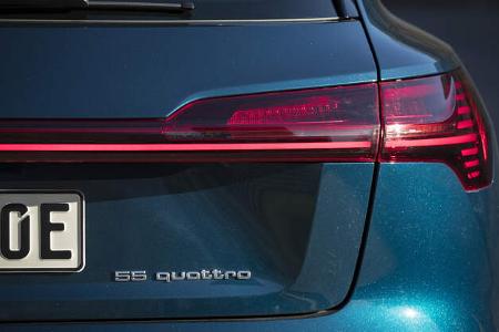 Audi e-tron 55 Quattro Advanced, Exterieur