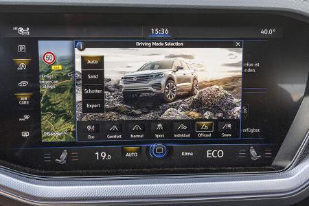 VW Touareg V6 TSI 4Motion, Interieur