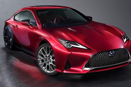 Mazda Lexus Kooperation Modell Mix Lexus RC Mazda Vision RX