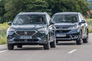 Seat Tarraco, Honda CR-V, Exterieur