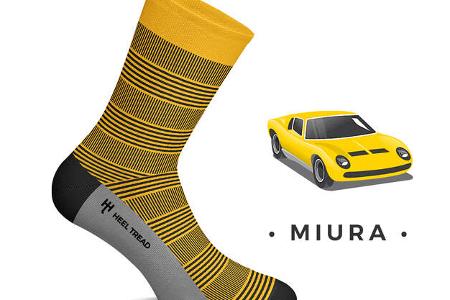 Heel Tread Socks Miura