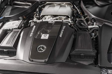 Mercedes-AMG GT R Pro, Motorraum