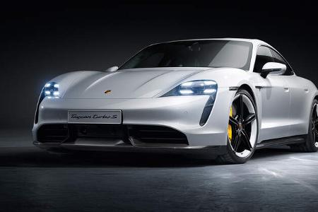 SPERRFRIST 04.09.19 / 16 Uhr Porsche Taycan Turbo S Elektroauto Sportwagen