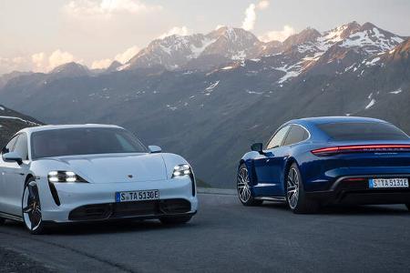 SPERRFRIST 04.09.19 / 16 Uhr Porsche Taycan Turbo S Elektroauto Sportwagen