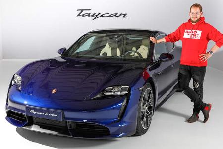 SPERRFRIST 04.09.19 / 16 Uhr Porsche Taycan Turbo S Elektroauto Sportwagen